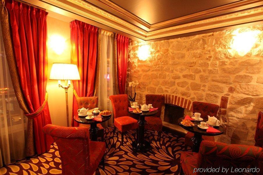 פריז Hotel Du Beaumont מסעדה תמונה